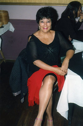Andr&eacute;e Lapeyre A la milonga "Los consagrados" ao&ucirc;t 2006